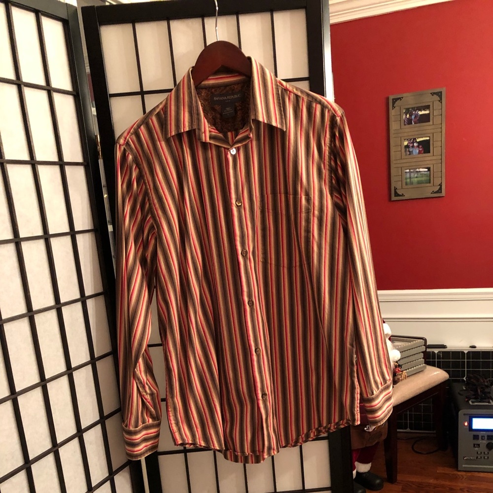 A button down dress shirt